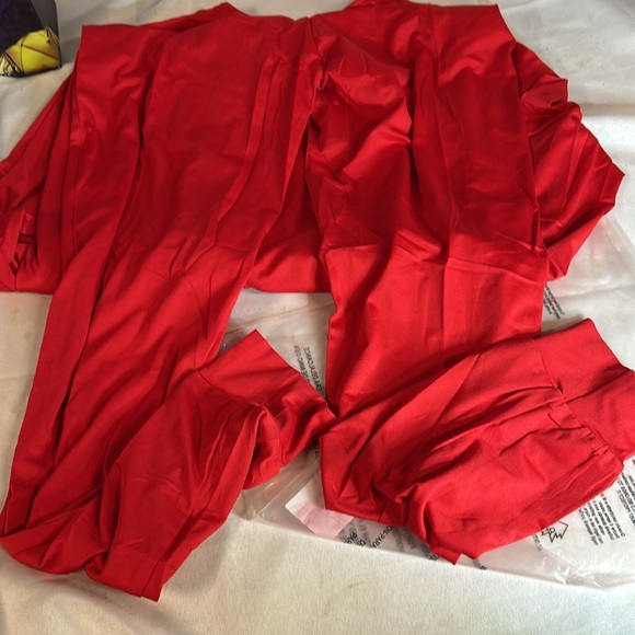 Marek & Richard Daddy's Boy Pajama Romper-Red. Size L. Men’s. NWT - Picture 4 of 6